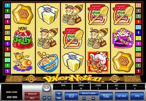 Pollen Nation Slot review from MicroGaming .
